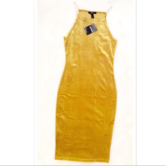 NWT Citron Velvet High Neck Dress - Picture 3 of 8